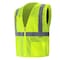 2W International Hi-Vis Economy Safety Vest M Class 2 U Back, , Zipper 4 Pockets A520C-2 M - alternate 5